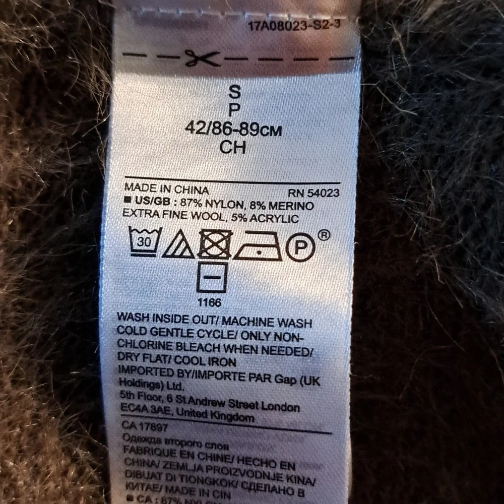 NWT Banana Republic merino wool blend  sweater - Picture 4 of 4